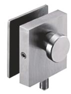 Glass Door Lock with Mortise Handle