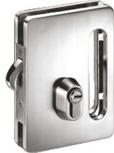 Glass Connector for Baluster with Round Back