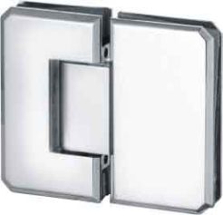 Wall to Glass 90° Hinge