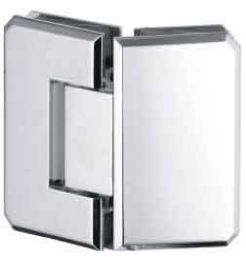 Wall to Glass 90° Hinge (Corner)