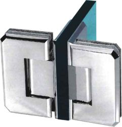 Glass to Glass 90° Hinge